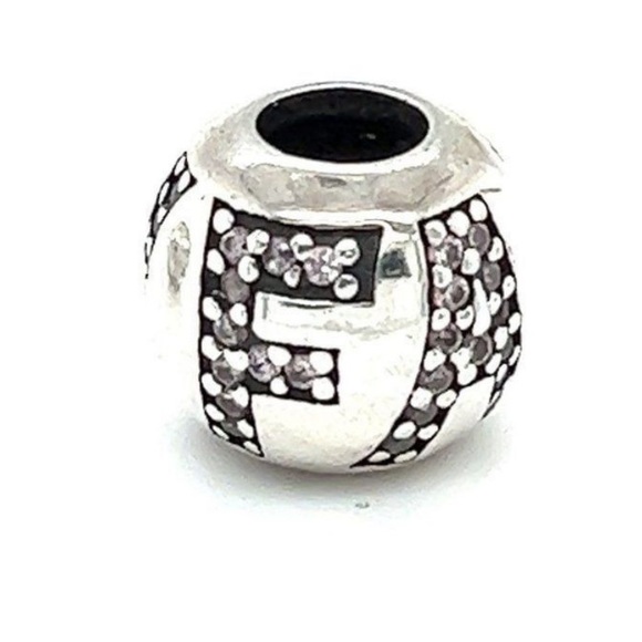 Pandora FAITH charm with pink CZ stones Authentic Sterling Silver Rare 🌸 🙏 - Picture 1 of 6